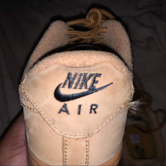 Wheat Air Force 1s - Picture 6 of 7